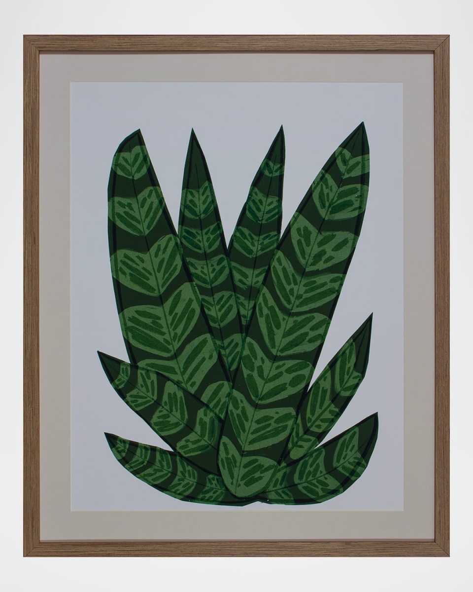 "Tropical Plush" Framed Wall Art